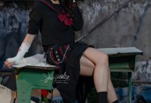 咬一口兔娘(Yiko湿润兔) –  不良女高 [73P+1V-1.79GB]-亿套图