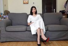 A&F NO.204 Yuti-连衣裙高跟鞋裸足足秀[1V／791MB]-亿套图