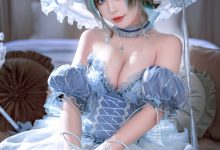 半半子 –  チェシャー廃稿礼装 [66P+9V-704MB]-亿套图