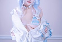 狐洛洛子-水色猫猫头[40P-701MB]-亿套图