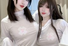 九曲Jean & 二佐Nisa 幽灵娘 [50P+4V-1GB]-亿套图