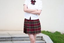 初夏女神 NO.246 安妮 JK人字拖[130P+1V／4.98GB]-亿套图