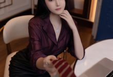鱼子酱《紫色衬衫》原版写真 [120P-1.39G]-亿套图