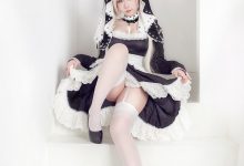 麻花酱 –  可畏泳装+女仆[30P-306M]-亿套图