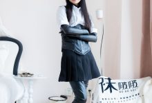 [BoBoSocks袜啵啵]NO.499 甜甜圈-高跟长靴、踩脚裤、厚黑丝五指袜、黑皮手套、裤里丝[144P+1V／6.38GB]-亿套图