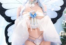 雨波HaneAme –  圣诞蝴蝶精灵[20P-102.9M]-亿套图