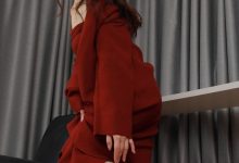 [IESS异思趣向] 2025.01.27 丝享家 1961 小婕《红色针织裙（上）》[88P-77.2M]-亿套图