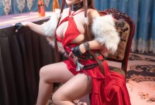 洛璃 LoLiSAMA – 碧蓝航线 赤城 礼服[53P-503.2M]-亿套图