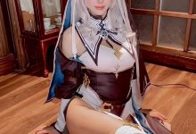 ElyEE子 – Shirogane noel~Nun [27P+13V-206MB]-亿套图