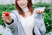 ElyEE子 – Strawberry Picking Date [34P+2V-128MB]-亿套图