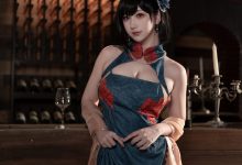 梓猫AzuNyan-舰长图-碧蓝航线-建武旗袍[9P-55.8MB]-亿套图