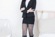 物恋传媒 NO.2306 青柠-高跟长靴、薄黑丝（脚尖加固款）、ol制服[260P-1V-6.48G]-亿套图