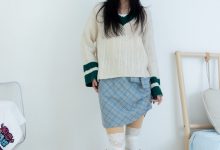 物恋传媒 NO.2312 茯苓-长靴、过膝白棉袜、厚肉丝[160P-1V-3.88G]-亿套图
