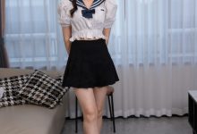 甜予摄影 NO.127 丹丹-皮鞋、白棉袜、裸足[145P+2V／10.5GB]-亿套图