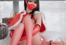 轩萧学姐 –  2024圣诞红丝兔女郎[45P+1V-729.6M]-亿套图