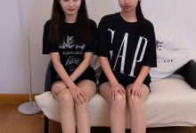 甜予摄影 NO.140 思思双人-板鞋、白棉袜、肉丝[130P+2V／9.74GB]-亿套图