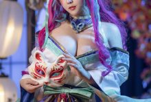 KANEKO_咔喵 –  英雄联盟 灵魂莲华 阿狸[17P+1V-541.7M]-亿套图