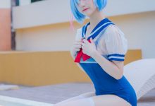 幼愛Youmeko – 蕾姆泳装[18P-49.5M]-亿套图