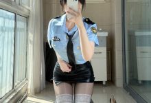 不可爱羚-定制-黑丝白丝女警[48P+8V-1.14G]-亿套图