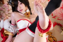 雨波_HaneAme-色欲邪羊巫女寫真書[88P-498MB]-亿套图