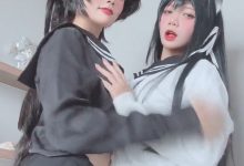 PoppaChan –  ✘Kawaiimeochan 双人Cosplay短视频[1P-25V-183.4M]-亿套图