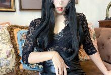 Money冷冷 –  黑蕾丝[48P-2V-1.84G]-亿套图