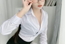 不呆猫-黑丝包臀裙OL[24P+5V-907MB]-亿套图