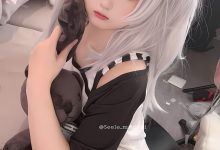 Seele麦麦 – 白色双马尾 [16P-77M]-亿套图