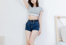 物恋传媒 No.2404 橙子-帆布鞋、白棉袜、裸足 [155P1V-3.89GB]-亿套图