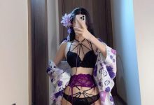 微密圈-唐十七[和服紫丝[18P+1V-37MB]-亿套图