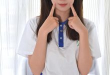 凝思摄影 No.026 铃铃-校服、连裤白丝、室内鞋 [150P1V-4.85GB]-亿套图