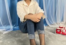 三禾摄影 No.041 牛仔裤 黑丝 帆布鞋 高跟 [239P1V-4.16GB]-亿套图