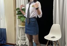 三禾摄影 No.048 牛仔裙 黑丝 高跟 [232P1V-2.74GB]-亿套图
