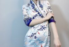 鹿八岁baby – 海航中式旗袍空姐[28P+1V-1.36G]-亿套图