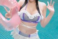ZinieQ-Tifa Lockhart Swimsuit[38P+7V-1.26G]-亿套图