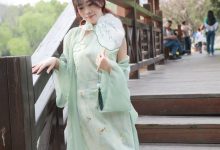丝恋摄影 NO.040 小梦-古装汉服  白色绣花鞋 超薄肉丝 金色脚链[276P+1V／5.51GB]-亿套图