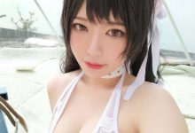 半半子 –  碧蓝航线 爱宕泳装[27P-171.6M]-亿套图
