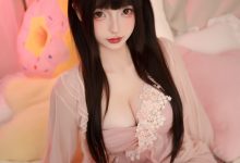 神楽坂真冬 – 高跟睡袍 [75P+2V-649M]-亿套图