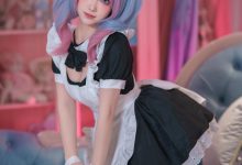 Bangni邦尼 –  初音未来·兔子洞女仆[82P-710.6M]-亿套图