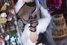 洛璃 LoLiSAMA –  碧蓝航线 路易九世旗袍[43P-458.2M]-亿套图