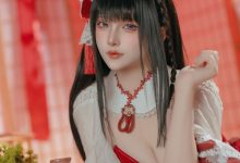 屿鱼 –  碧蓝航线 大山·祈愿的巫女兔[58P-340.2M]-亿套图