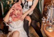 皮皮奶可可爱了啦&喵零 –   双人女仆 [24P-331MB]-亿套图