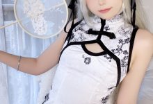 Quan冉有点饿 –  缘之空 穹妹旗袍自拍[27P-100.9M]-亿套图
