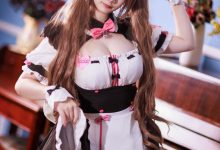 阿雪雪 –  巧克力女仆&蕾姆婚纱[27P-192.4M]-亿套图
