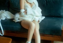 蠢沫沫 – 白毛衣 [18P+1V-992MB]-亿套图