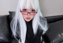 麻薯好吃 No.014 - 暗夜纯白 [55P-91MB]-亿套图