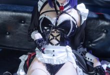 屿鱼 –  Nikke胜利女神 米哈拉·咖啡女仆[80P-456.5M]-亿套图