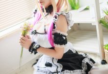 阿雪雪 – NO.051 白色女仆[89P+6V-4.92G]-亿套图
