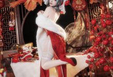 Bangni邦尼 –  碧蓝航线 柴郡新春旗袍[81P+8V-1.59G]-亿套图