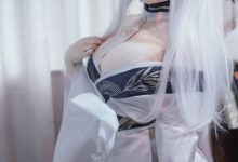 阿半今天很开心 –  碧蓝航线 白凤和服[60P+1V-752.2M]-亿套图